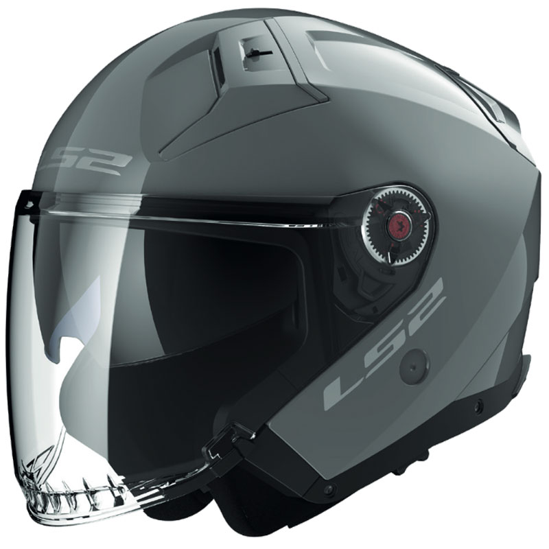 Ls Of Infinity Solid Nardo Grey Helmet